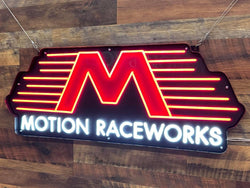 Motion Raceworks LED Neon Shop Sign 40"x16"