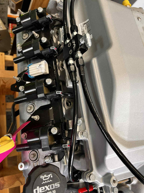 Motion Raceworks Steam Kit Coolant Crossover 2650 Supercharger - Motion Raceworks