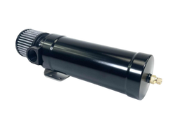1 Qt XL Top Loader Billet Internally Baffled Oil Catch Can ( Single 12 AN Port )