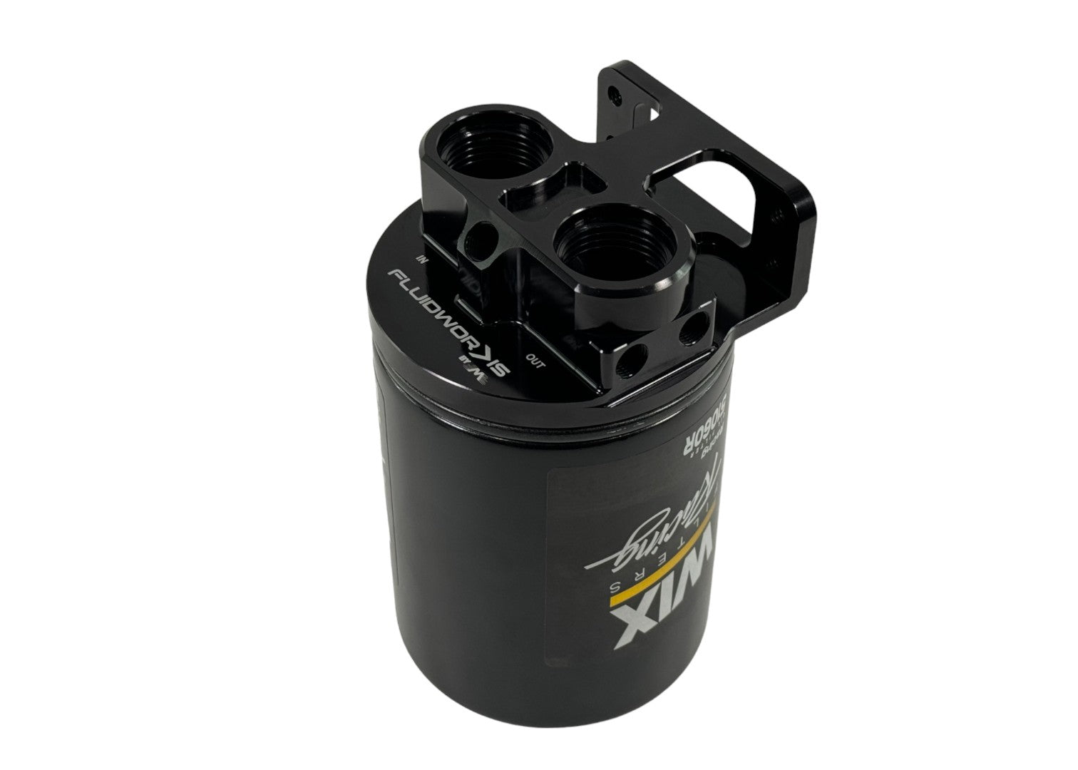 Remote Oil Fluidworks Remote Oil Filter- Top Load – Motion Raceworks