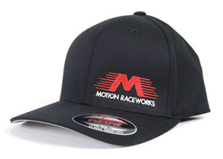 Motion Raceworks Hat Black Flex Fit