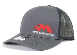 Motion Raceworks Hat Black/Grey Snapback