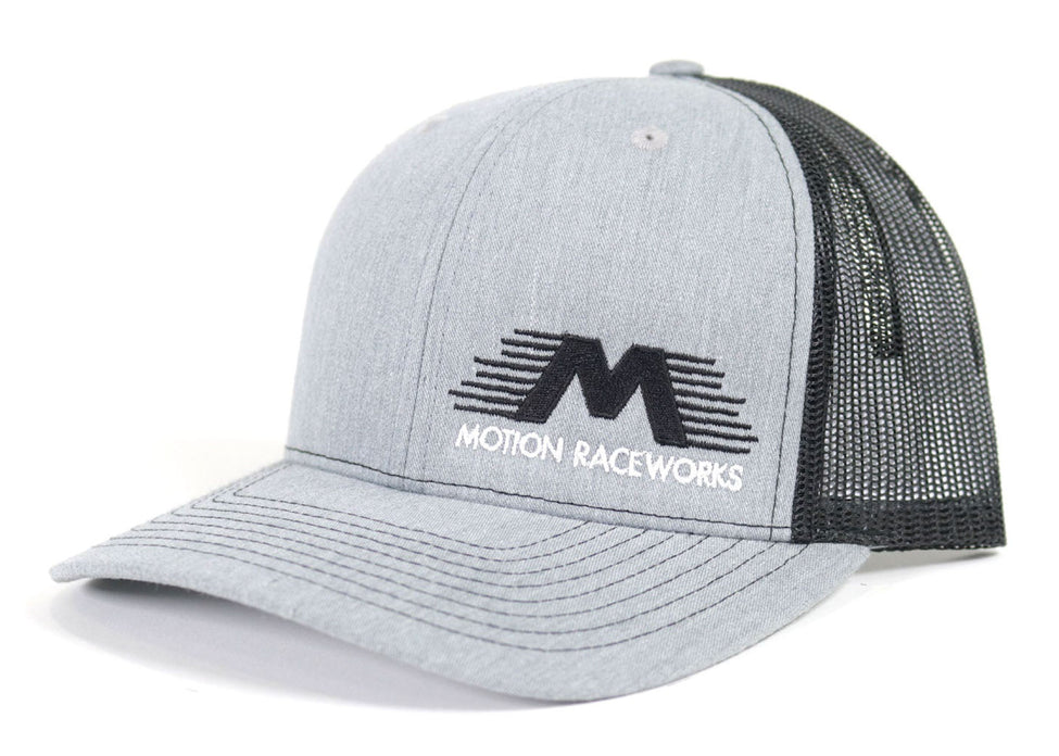 Motion Raceworks Hat Black/Heather Gray Snapback
