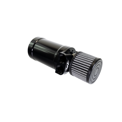 Top Loader Billet Internally Baffled Oil Catch Can (Dual 10AN Port