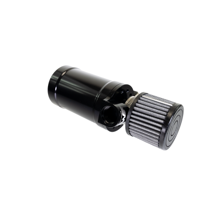 Motion Raceworks Top Loader Billet Internally Baffled Oil Catch Can ( Single 12 AN Port )
