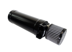 1 Qt XL Top Loader Billet Internally Baffled Oil Catch Can (Dual 10AN Port)