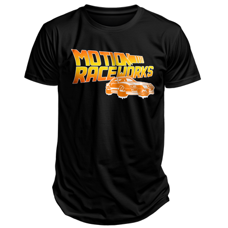 Black to the Future Shirt - Motion Raceworks
