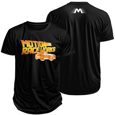 Black to the Future Shirt - Motion Raceworks