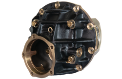 9" Ford Aluminum Thru Bolt Case 3.812" Bearing w/ Alumimum Caps (Black Cerakote)