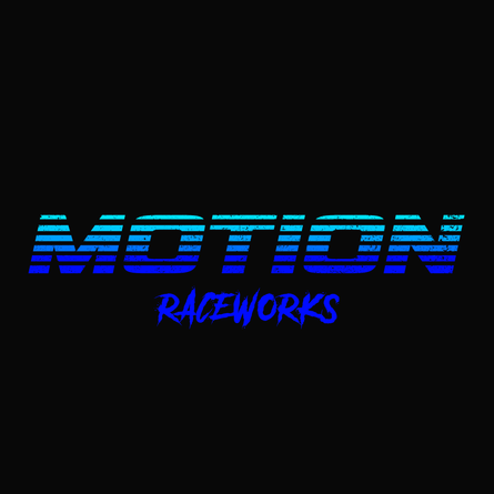 Blue Fade Motion Raceworks Shirt - Motion Raceworks