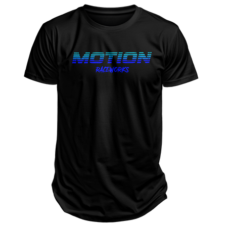 Blue Fade Motion Raceworks Shirt - Motion Raceworks