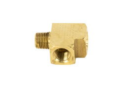 Brass "T" for Wastegate Sensor Mounting for Dome Pressure 1/8" NPT