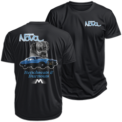 Bubba's Nova Bench Seats & Burnouts Shirt (All Proceeds go to Bubba's Buddies Non Profit)