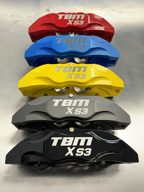 1979-93 Fox Body XS3 Front Extreme Street Brake Kit (SN95 Spindles) - Motion Raceworks