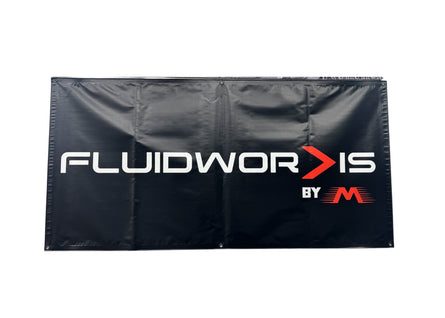 Fluidworks Shop Banner 3'x6' - Motion Raceworks