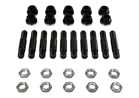 5/8" Steel Wheel Stud Kit w/ Aluminum Lugnuts (1.5" shoulder) 51500a