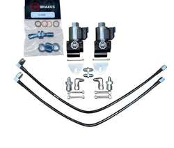 2015-20 F150 Stock Brakes Dual Line Lock Kit w/ Brackets - Motion Raceworks