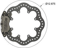 2023-24 BMW G8X M2 M3 M4 Rear Drag Racing Brake Kit - Motion Raceworks