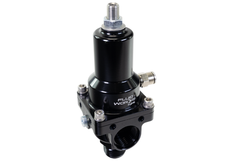 Fluidworks 7-20 gpm Fuel Pressure Regulator 180 Degree - Motion Raceworks