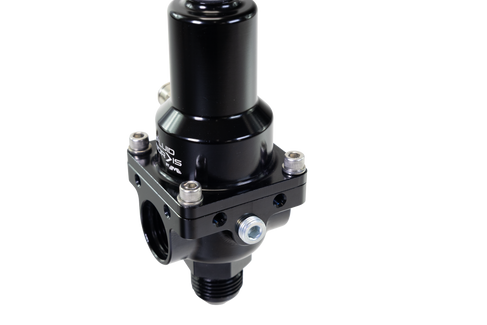 Fluidworks 7-20 gpm Fuel Pressure Regulator 180 Degree - Motion Raceworks