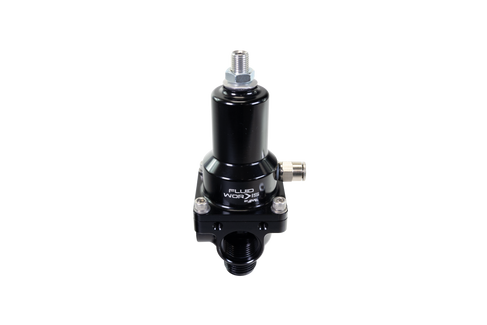 Fluidworks 7-20 gpm Fuel Pressure Regulator 90 Degree - Motion Raceworks