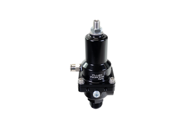Fluidworks 7-20 gpm Fuel Pressure Regulator 90 Degree - Motion Raceworks