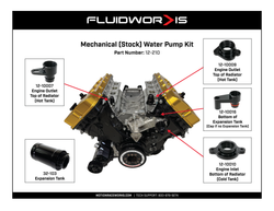 Coyote Mechanical Water Pump AN Fitting Kit