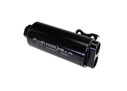Fluidworks Dual Outlet 12GPM Post Fuel Filter w/ Mount (10 Micron) 27-170