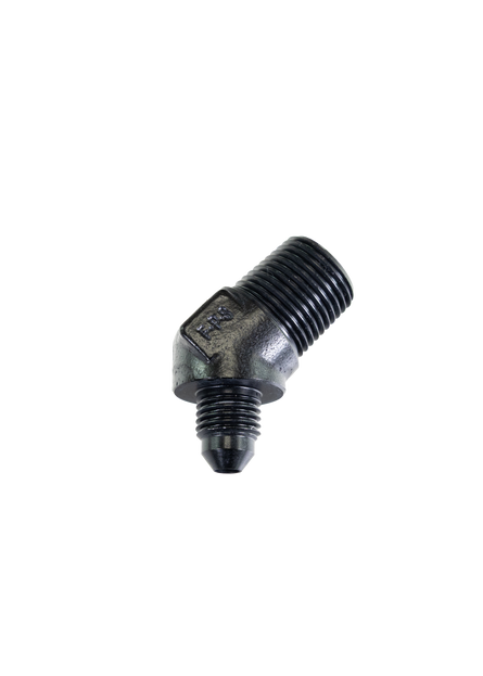 Fragola -4 AN x 3/8" NPT 45° Adapter 482338-BL - Motion Raceworks