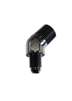 Fragola -6 AN x 1/2" NPT 45° Adapter 482368-BL - Motion Raceworks