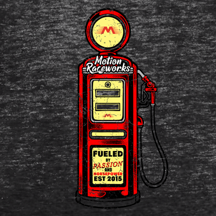 Motion Vintage Gas Pump Hoodie - Motion Raceworks