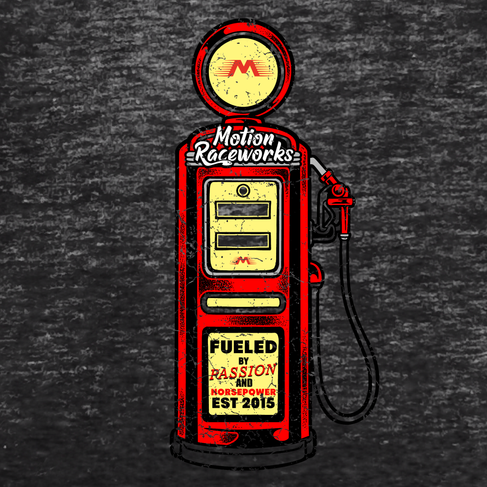 Motion Vintage Gas Pump Hoodie - Motion Raceworks