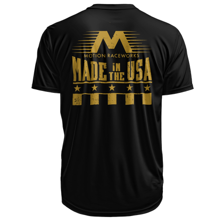 Gold Made in USA Shirt - Motion Raceworks