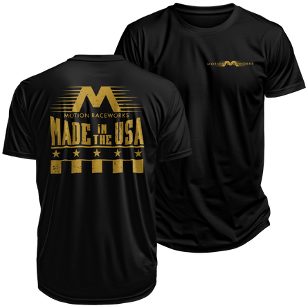 Gold Made in USA Shirt - Motion Raceworks