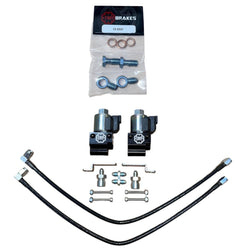 2015-24 S550/S650 Mustang Stock Brakes Dual Line Lock Kit w/ Brackets - Motion Raceworks