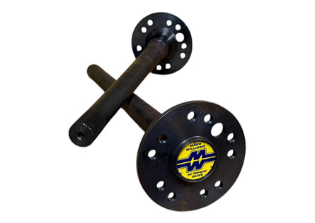 4340 35 spline axles 5x4.5" and 5x4.75" 51.125" width 3.150 bearing SN 28578