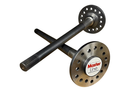 4340 Master Line 30 spline axles 5x4.5", 5x4.75", and 5x5" 42.812" width 2.875 bearing SN ML00127