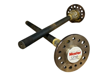 4340 Master Line 35 spline axles 5x4.5", 5x4.75" and 5x5" 59.811" width 3.150 bearing SN ML00530