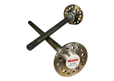 4340 Master Line 31 spline axles 5x4.5", 5x4.75" and 5x5" 52.00" width 3.150 bearing SN ML01356