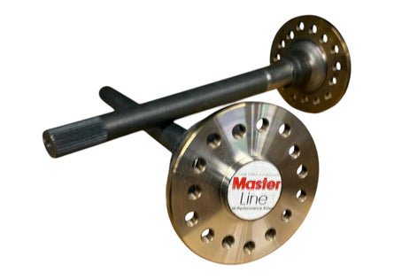 4340 Master Line 31 spline axles 5x4.5", 5x4.75" and 5x5" 40.50" width 2.835 bearing SN ML01906