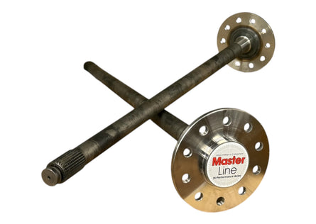 4340 Master Line 31 spline axles 5x4.75" and 5x5" 59.438" width 3.150 bearing SN ML03047