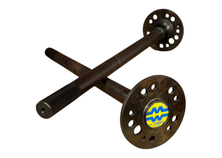 4340 35 spline axles 5x4.5" 59.250" width 3.150 bearing SN 15064