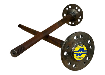 4340 30 spline axles 5x4.75" 59.625" width 3.150 bearing SN 22009