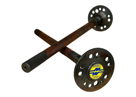 4340 35 spline axles 5x4.5" 59.250" width 3.150 bearing SN 22000