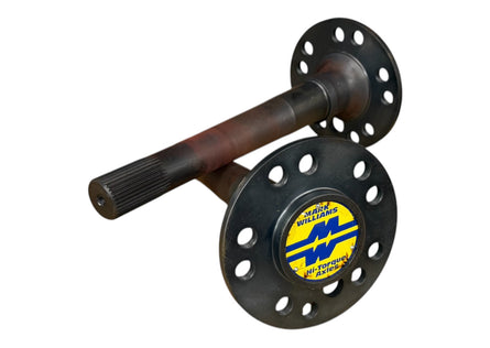 4340 35 spline axles 5x4.75" and 5x5" 29.625" width 3.150 bearing SN 22407