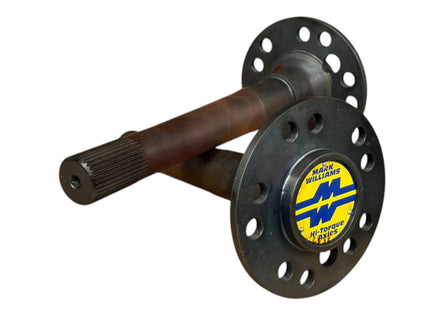 4340 35 spline axles 5x4.75" and 5x5" 29.625" width 3.150 bearing SN 22406