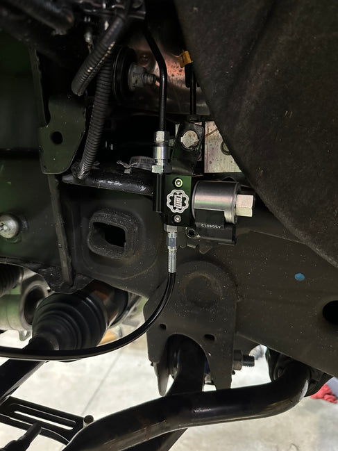 2022-24 Silverado/Sierra TBM Dual Line Lock Kit w/ Brackets - Motion Raceworks