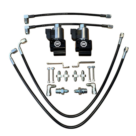 2009-15 CTSv2 TBM Dual Line Lock Kit w/ Brackets - Motion Raceworks