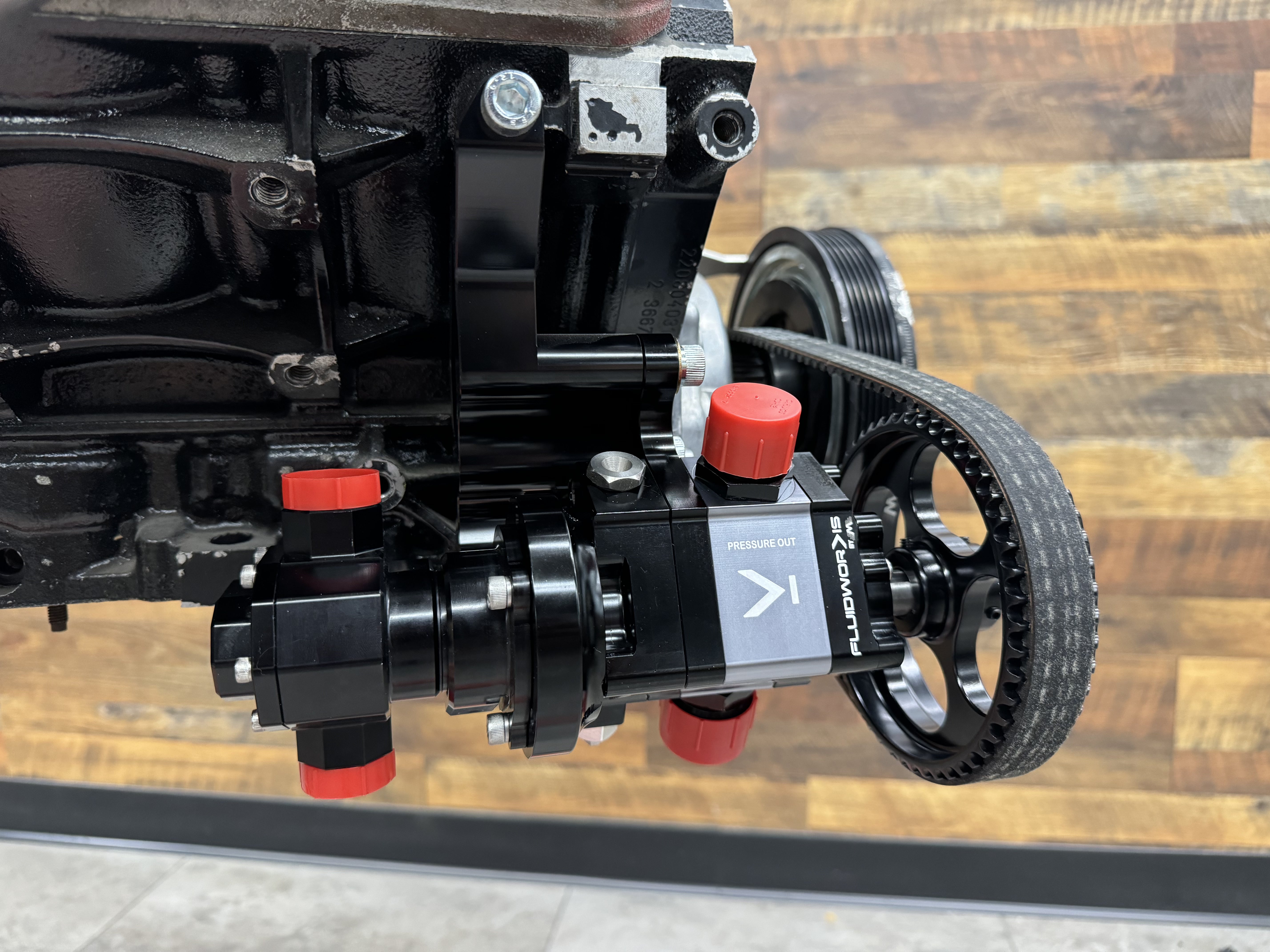 LS Single Stage External Wet Sump Oiling System Kit 50 tooth HTD