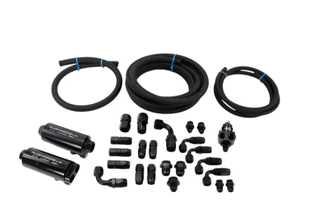 Extreme Street Fuel System Plumbing Kit Single 12AN Feed (Just add up to 6gpm pump) - Motion Raceworks